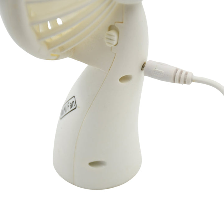 Mini USB Handheld Fan, Portable Rechargeable Mini Fan for Home, Office, Travel and Outdoor Use (1 Pc) Your Brand