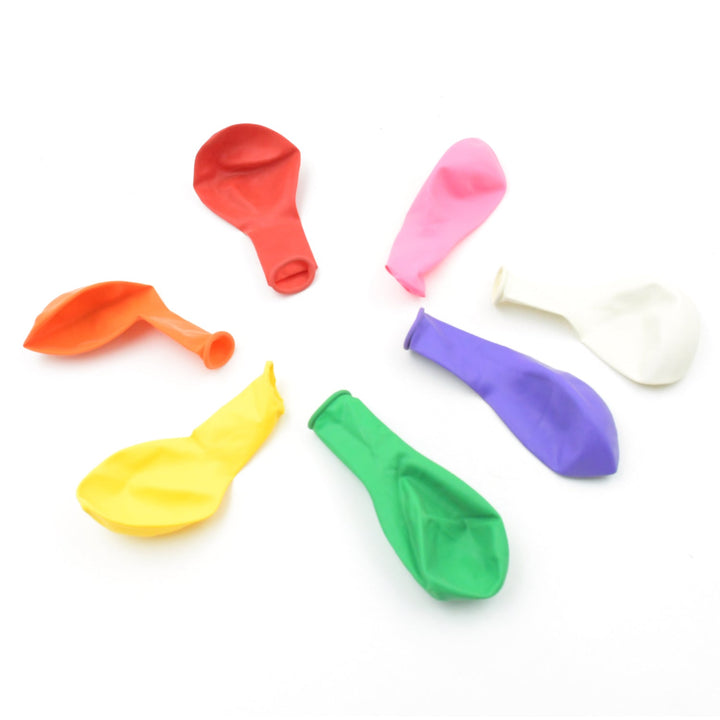 Balloons Kinds of Latex Balloons for Birthday / Anniversary / Valentine's / Wedding / Engagement Party Decoration Birthday Decoration Items for Kids Multicolor (24 Pcs Set) Your Brand