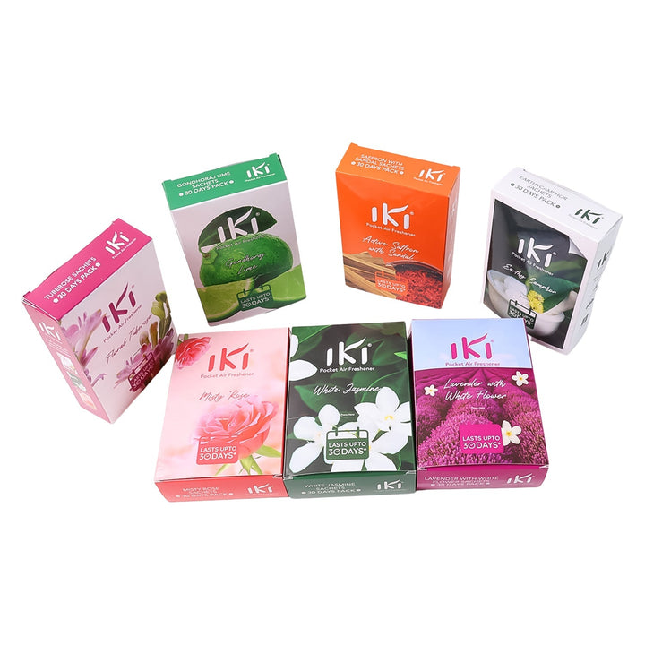 Pocket Air Freshener Mix Flevar / Fragrance (1 Pkt / Inside 6 Pcs ) your brand