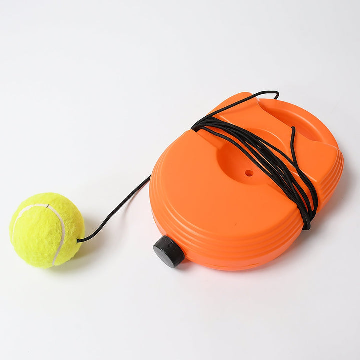 Tennis Trainer Rebound Ball with String, Convenient Tennis Training Gear, Tennis Practice Device Base for Kids Adults Your Brand