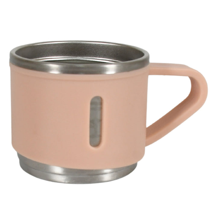 Stainless Steel Vacuum Coffee / Tea Cup, Tea Mug Hot Insulated Double Wall Stainless Steel, Coffee, and Milk Cup with Handle Easy To Carry: Coffee Cup (6 pc) Your Brand
