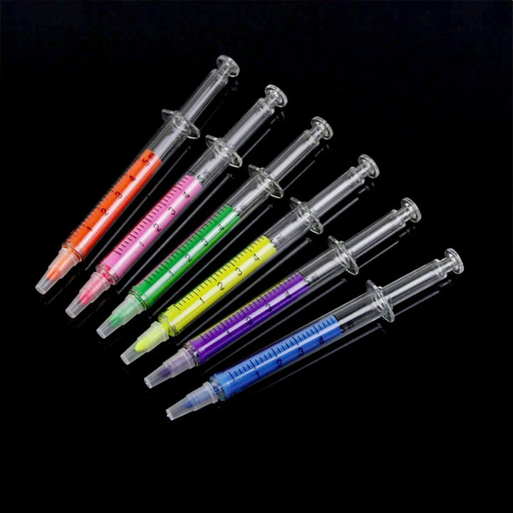 Creative Highlighter Pens Fluorescent Marker For Kids, watercolor highlighter marker pen, Perfect for Bible Study, Classroom and office for Children and Students (1 Pc) Your Brand