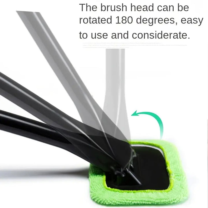 Windshield Clean Car Glass Cleaner Wiper With 1 Extra Microfiber Cloth (1 Pc / 38 Cm Long) - TezCart