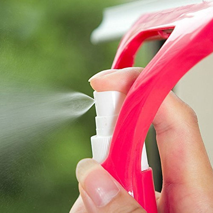 All-in-One Cleaning Brush: Spray, Wash, & Wipe (Windows, Glass, Car) (1 Pc) Your Brand