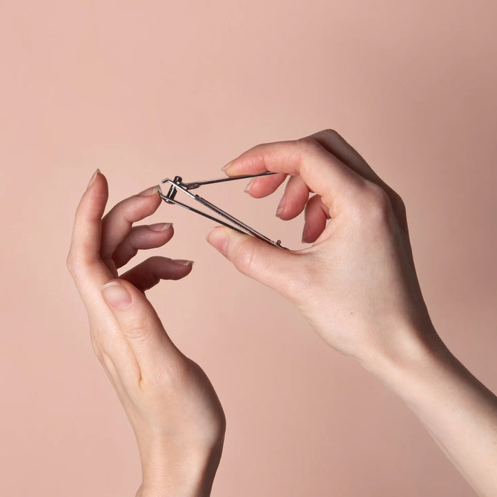 Cute Nail Clipper with Nail Catcher, Nail File - Stainless Steel (1 Pc) - TezCart