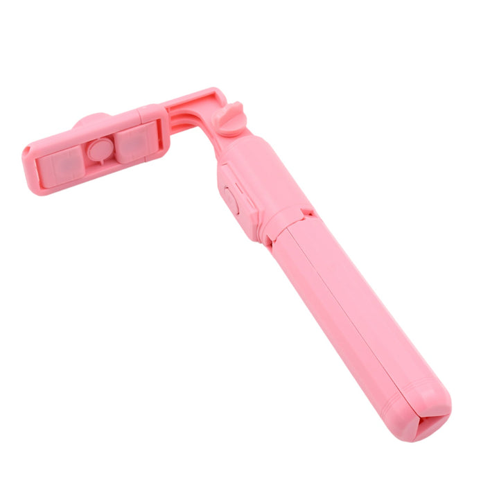 Portable Foldable Selfie Stick with Remote Control, 3-Axis Tripod Hand Stabilizer for Smartphones, TikTok Vlog YouTuber Video Recording (1 Pc) Your Brand