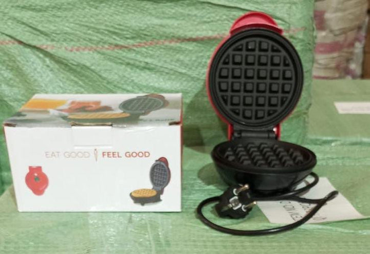 Mini Waffle Maker Machine Waffle Iron Home Appliances Kitchen Gift Easy To Clean, On-Stick Surfaces, Perfect Breakfast, Dessert, Sandwich, Cakes, Other Snacks Machine Your Brand