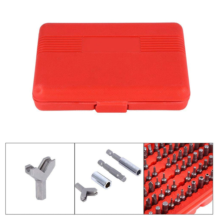 Screwdriver Bit Set with Box Tools (100pcs Set) - TezCart
