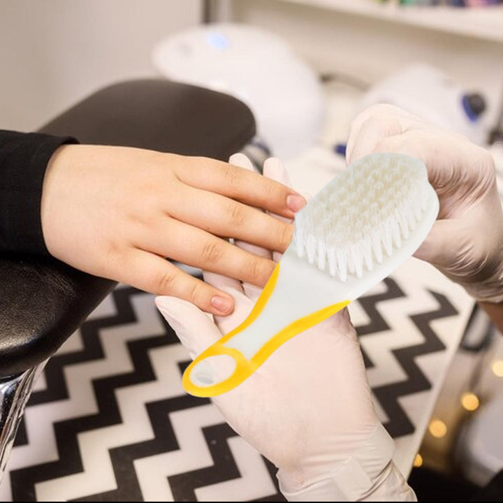 Handle Grip Nail Brush, Fingernail Scrub Cleaning Brushes for Toes and Nails Cleaner, Pedicure Brushes for Men and Women Your Brand