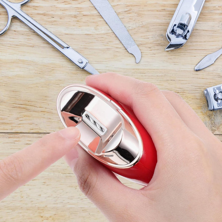 Electric Manicure Automatic Nail Electric Nail Clippers Nail File Electric Nail Drill Electric Nail Cutter Cuticle Nail Grinder Safe Nail Clipper Baby Abs Pedicure Scissors Your Brand