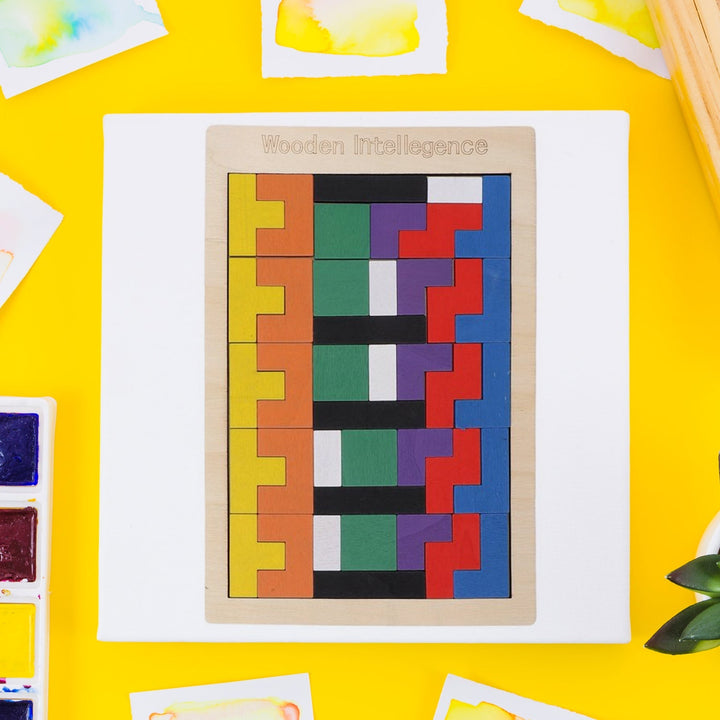 Wooden Blocks Puzzle Children's Educational Toys Your Brand