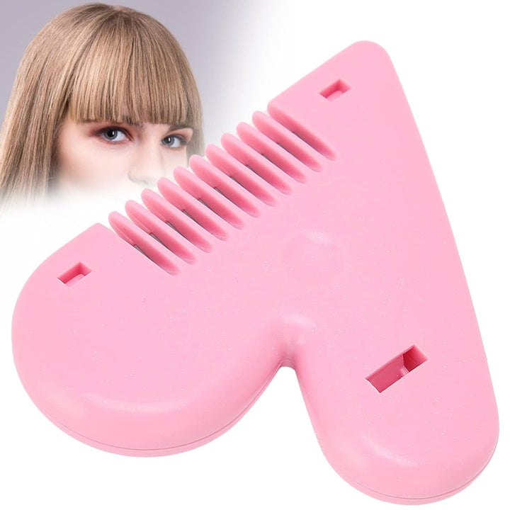 Heart Shape Plastic Hair Cutting Scissors for Baby Girls Lightweight Portable Hair Thinning Double‑Edge Stainless Steel Convenient for Hair Cutting for Hair Thinning (1 Pc ) Your Brand