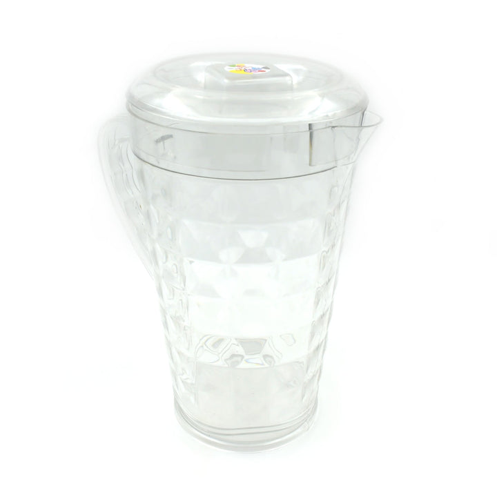 Mocktail Pet Jug  Plastic Jug With lid, Drinking Beverage Jag, Transparent Tableware  Reusable BPA Free, Plastic Water jug for Home use, Perfect for Home, Restaurants Your Brand