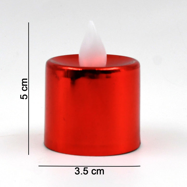 Electrical Candles Diya LED Tea Light (1 Pc / Multicolor) - TezCart