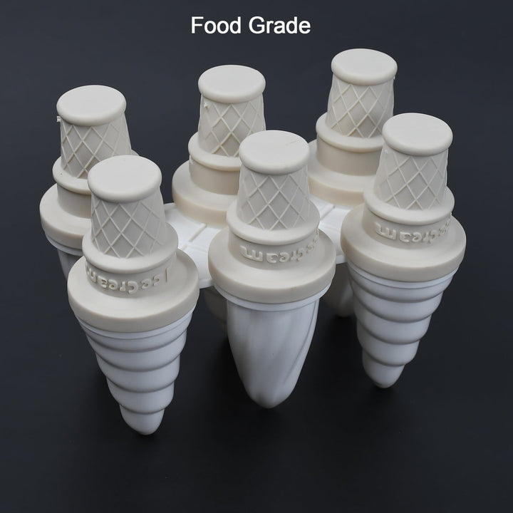 6 Pc ice candy maker Ice Cream Mold used for making ice-creams in all kinds of places including restaurants and ice-cream parlours etc. Your Brand
