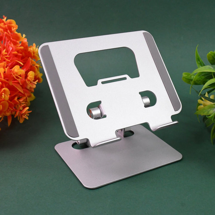 Tablet Stand Metal Alloy Adjustable Bracket, Suitable For tablet Computers for Desk Ergonomic Foldable Metal Tablet Holder/Tablets/Mobile Phones Your Brand