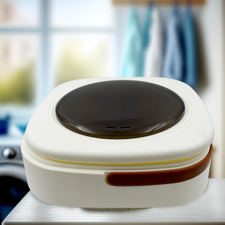Folding Washing Machine, Mini Portable Washing Machine, Deep Cleaning Half Automatic Washt, Mini Foldable Washing Machine, Suitable For Socks, Underwear, Baby Clothes Your Brand