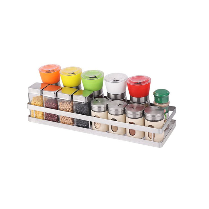 25 cm Metal Space Saving Multi-Purpose rack for Kitchen Storage Organizer Shelf Stand. Your Brand