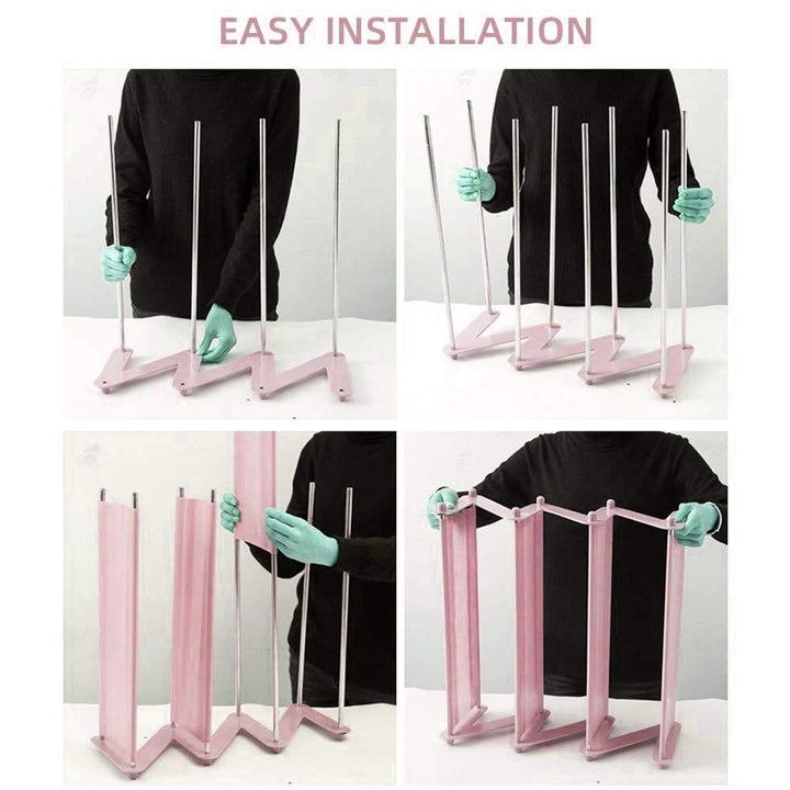 Shoe Rack Z-Shaped Four Layer (1 Pc / 4 Layer) - TezCart