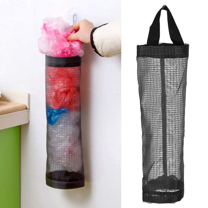 Hanging Waste Bag Holder, Garbage Bag Storage Bag, Widening Handle Hanging Sturdy for Store Garbage Bags Home Store Debris Kitchen, Bedroom Large Capacity for Restaurant (1 Pc) Your Brand