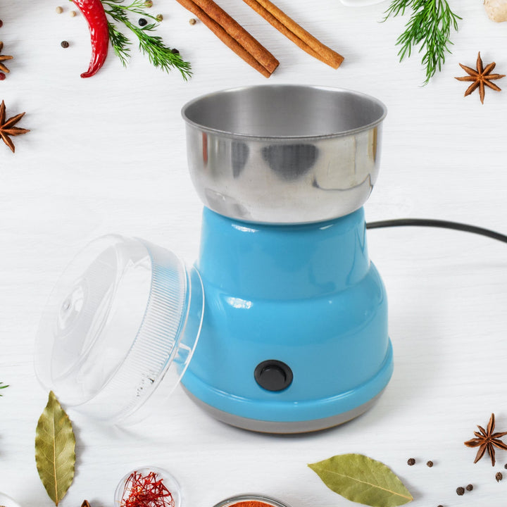 Multi Function Electric Small Food Grinder Grain Grinder (100-200w / 2 Blade / 1 Pc) - TezCart