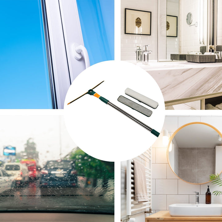 3 IN 1 GLASS WIPER USED IN ALL KINDS OF HOUSEHOLD AND OFFICIAL PLACES FOR CLEANING AND WIPING OF FLOORS, GLASSES AND DUST ETC. Your Brand