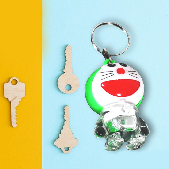 Doremon lightning keychain, 2 colored lightning keychain (1 pc) Your Brand