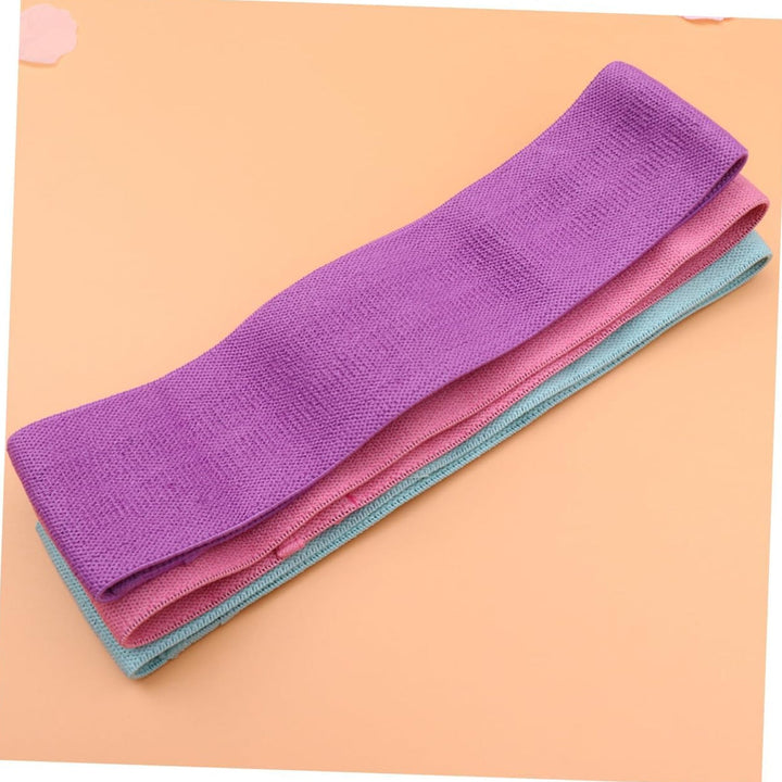 Hip Bands Booty Bands Wide Workout Bands, Resistance Exercise Bands for Legs and Butt, Resistance Loop Bands Anti Slip Circle Fitness Band Elastic Sports Bands Fitness Bands for Women Men Strength Training (3 Pcs Set) Your Brand