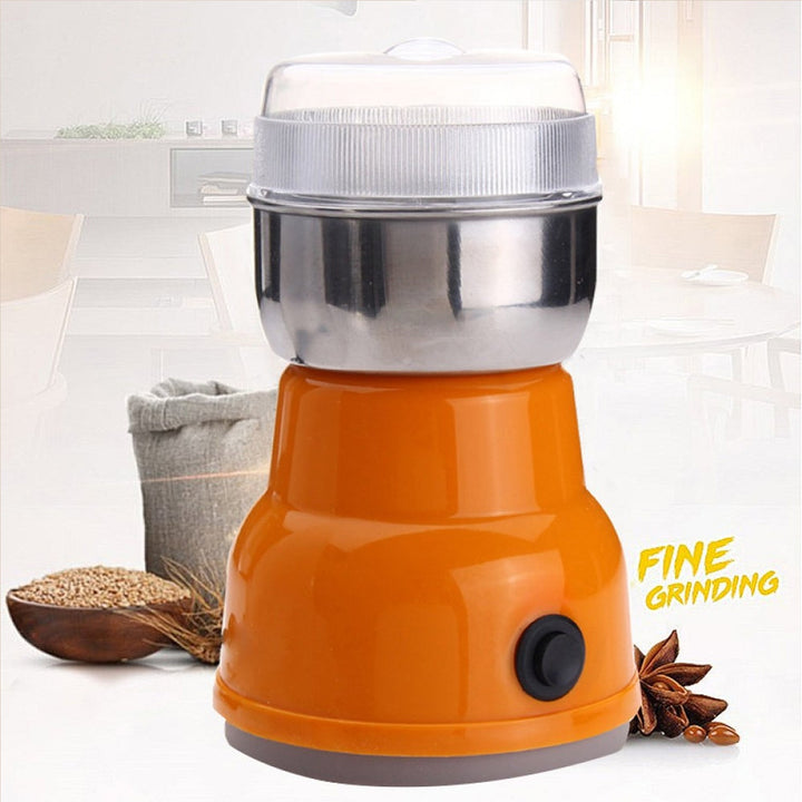 Multi Function Electric Small Food Grinder Grain Grinder (100-200w / 4 Blade / 1 Pc) - TezCart