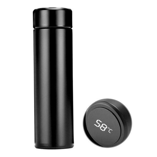 0726 Smart Vacuum Insulated Water Bottle with LED Temperature Display (1 Pc / Multicolor) Your Brand