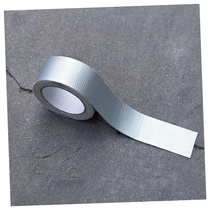 Self-Adhesive Insulation Resistant High Temperature Heat Reflective Aluminium Foil Duct Tape Roll (1 Pc 796 Gm) Your Brand