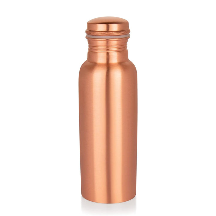 Copper Water Bottle 2 Glasses with Gift Box (3 Pcs Set) - TezCart
