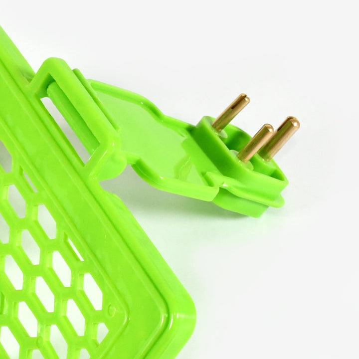 Multi-Purpose Wall Holder Stand for Charging Mobile, Just Fit in Socket and Hang (Mix Color / 1 pc) Your Brand