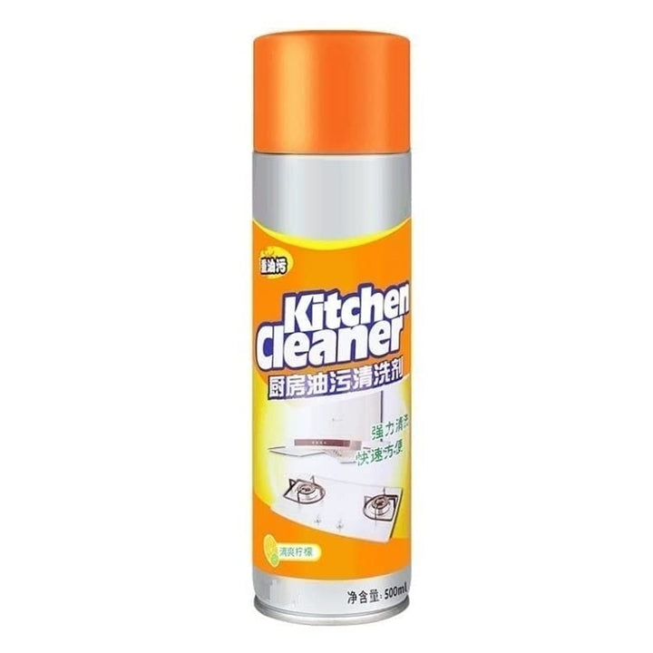 Multipurpose Bubble Foam Cleaner Kitchen Cleaner Spray Oil & Grease Stain Remover Chimney Cleaner Spray Bubble Cleaner All Purpose Foam Degreaser Spray (500 Ml) - TezCart