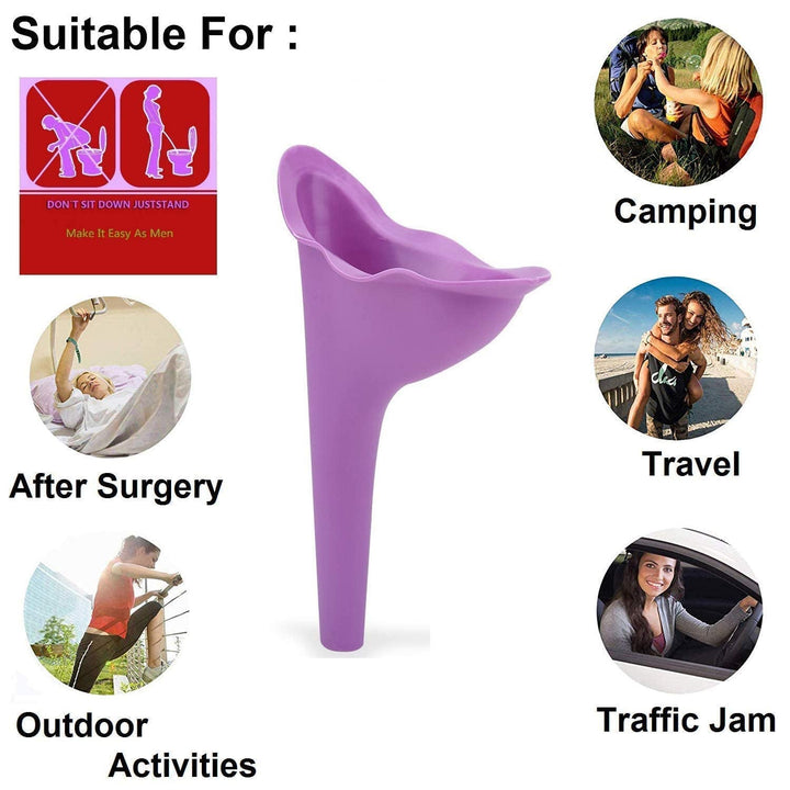 Stand And Pee Reusable Portable Urinal Funnel For Women Your Brand