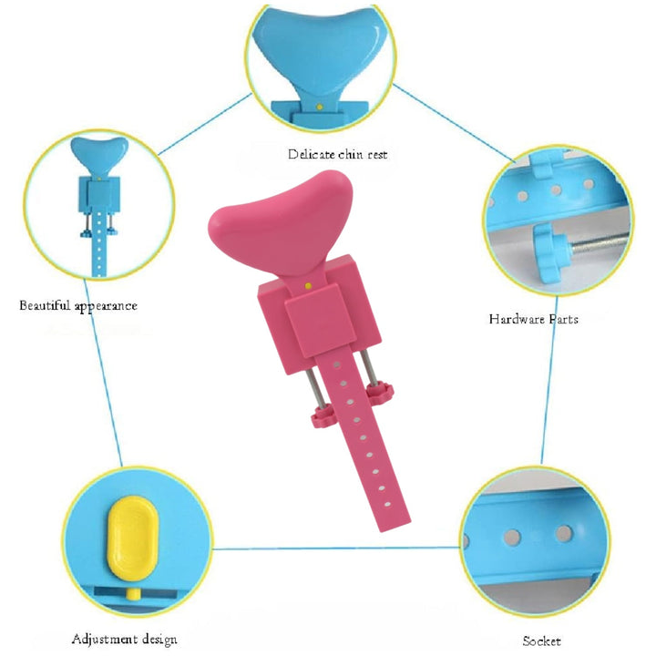 Student Sitting Posture Corrector Child Protector, Kids Sitting Posture Corrector for Reading Writing Adjustable Sitting Support Brace Eye Protection, School Gifts (1 Pc) Your Brand