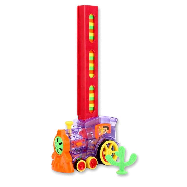 Transparent Funny Train Engine Block Set – 60-Piece Music & Lights (Batteries Not Included) Your Brand