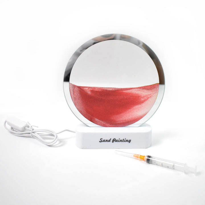 3D Liquid motion Display With LED Light (1 Pc) - TezCart