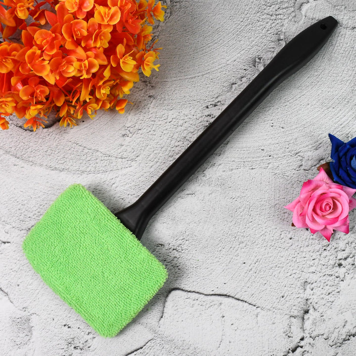 Windshield Clean Car Glass Cleaner Wiper With 1 Extra Microfiber Cloth (1 Pc / 38 Cm Long) - TezCart