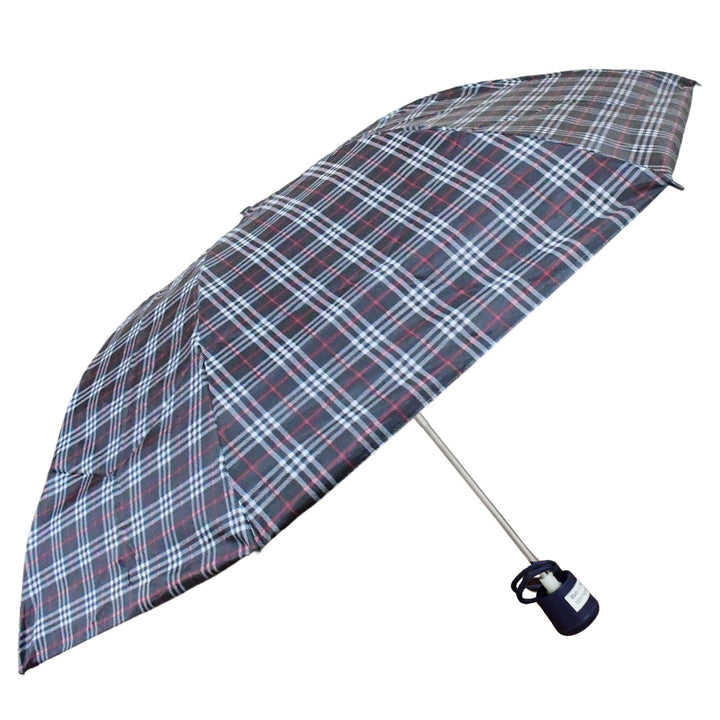 3-Fold Sun & Rain Protective Solid Foldable Umbrella, (1 Pc) Your Brand