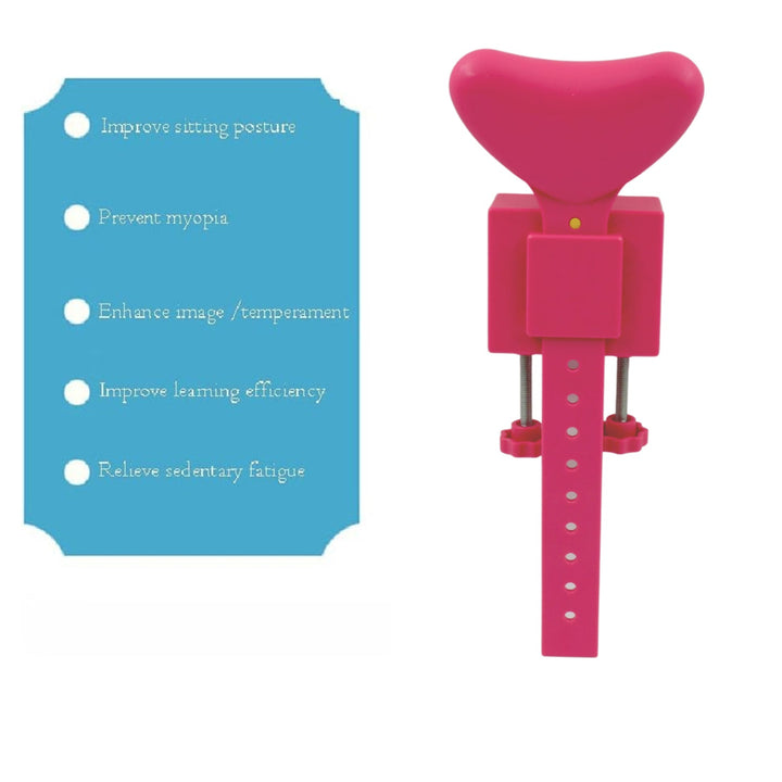 Student Sitting Posture Corrector Child Protector, Kids Sitting Posture Corrector for Reading Writing Adjustable Sitting Support Brace Eye Protection, School Gifts (1 Pc) Your Brand