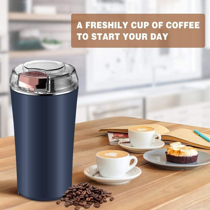 Stainless Steel Coffee Grinder Machine 300w (Multi Blades Grinder) - TezCart