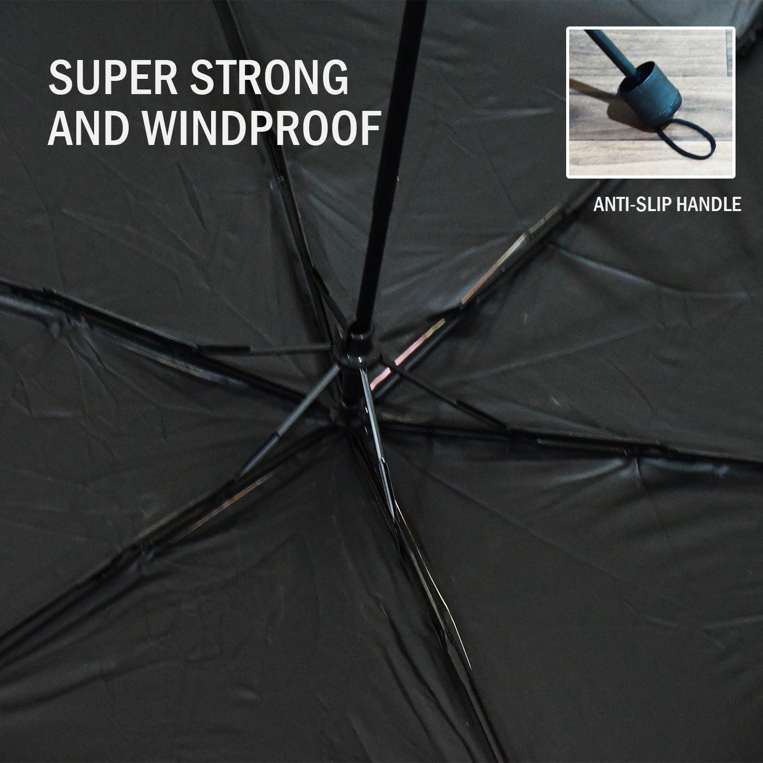 3-Fold Sun & Rain Protective Foldable Umbrella (1 Pc) Your Brand