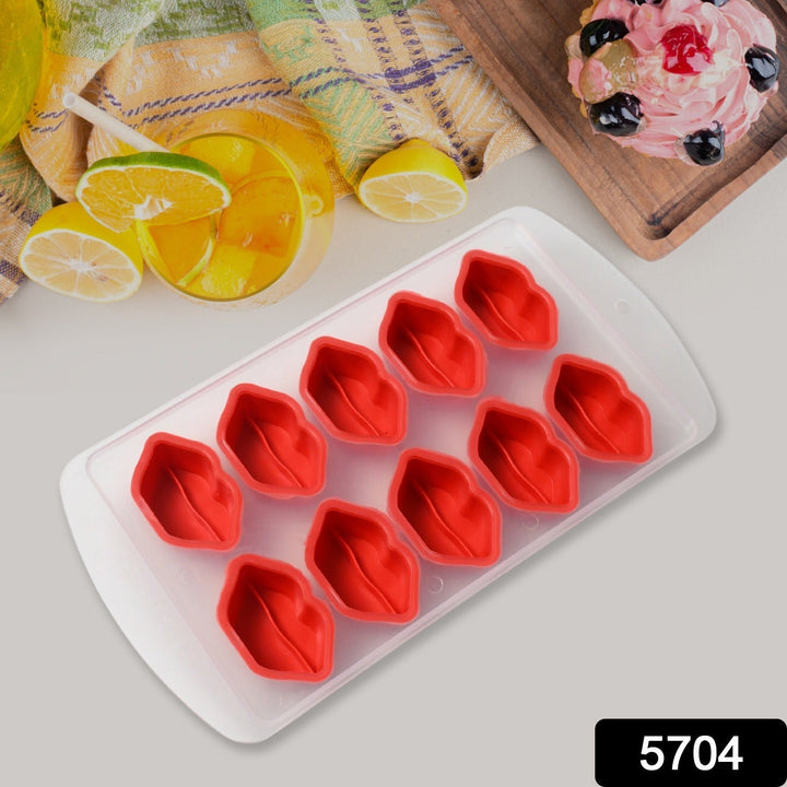 Silicone Mold Ice Cube Tray Creative Sweet Multi Type Ice Tray, Ice Cube Trays Multi Fruit Shape Ice Tray (1 Pc) Your Brand
