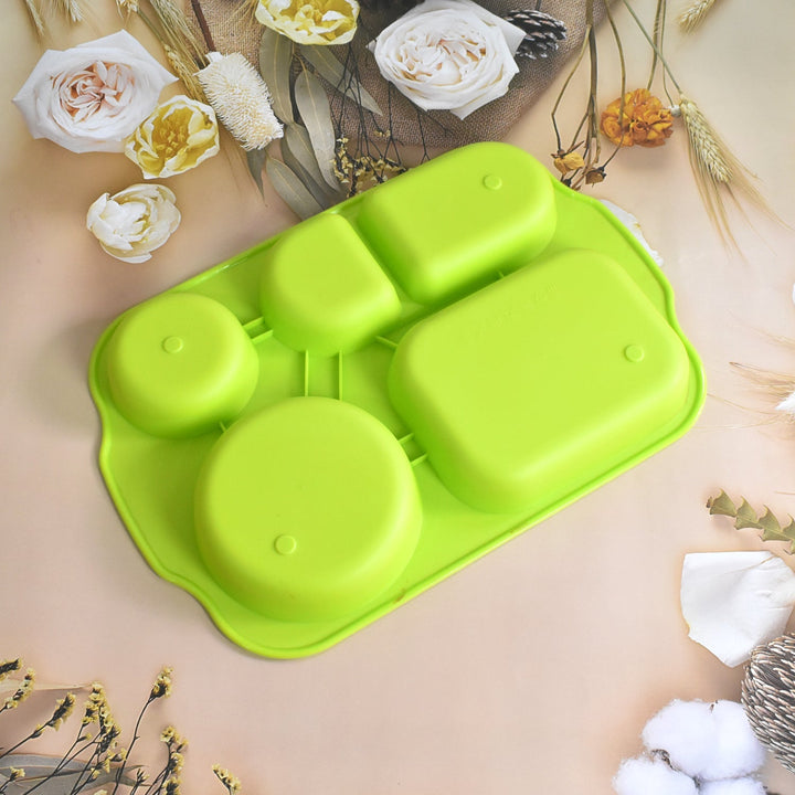 Unbreakable Plastic Food Plates / Biodegradable 5 Compartment Square Plate for Food Your Brand