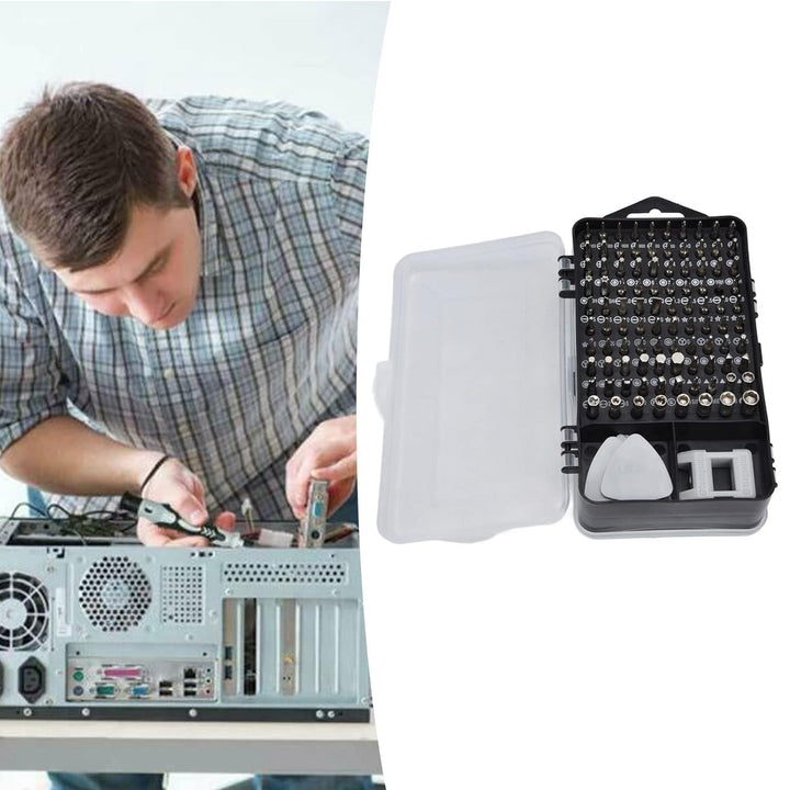 Screwdriver Electronic Laptop, Mobile Repair Tool Kit (117 Pcs Set) - TezCart