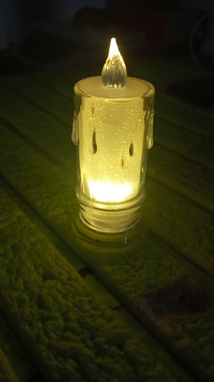 LED Tea Light Candle for Christmas, Festival, Candles (1 Pc) - TezCart
