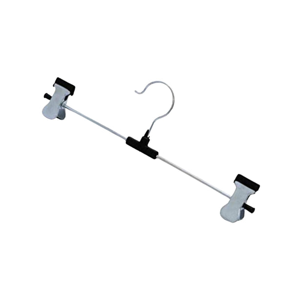 Hangers with 2-Adjustable Anti-Rust Clips (Pack of 12) Your Brand