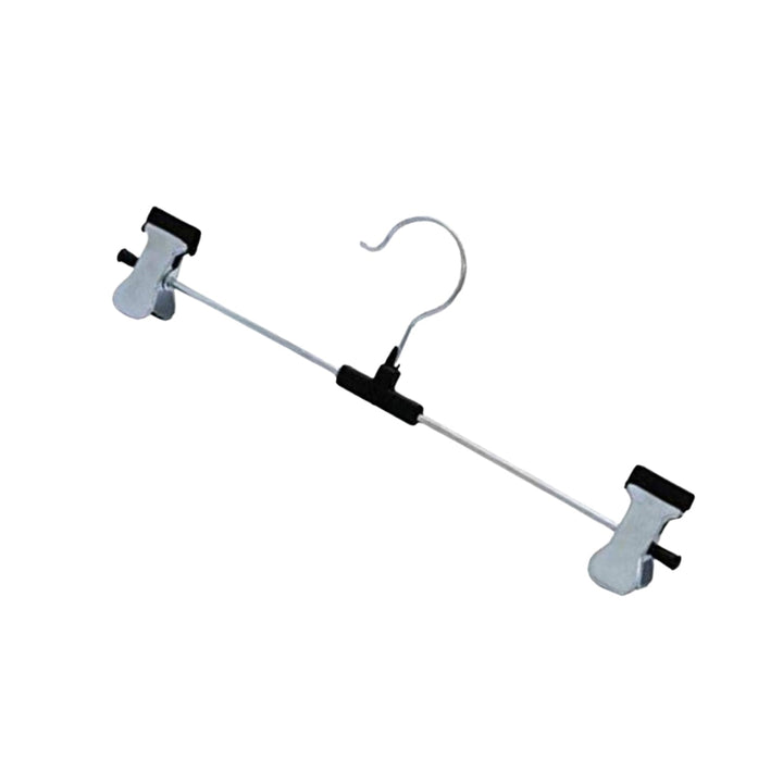 Hangers with 2-Adjustable Anti-Rust Clips (Pack of 12) Your Brand