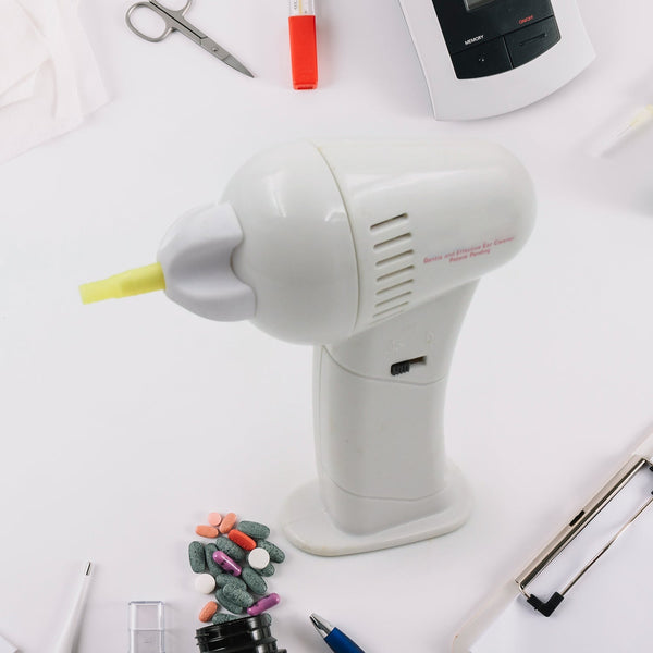 Vacuum Ear Cleaning System Clean Ears Care Removel Tool Earpick Cleaner Vacuum Removal Kit Safe Gentle Hygienic with 8 Silicon Cleaner Clips and Cleaning Brush Your Brand